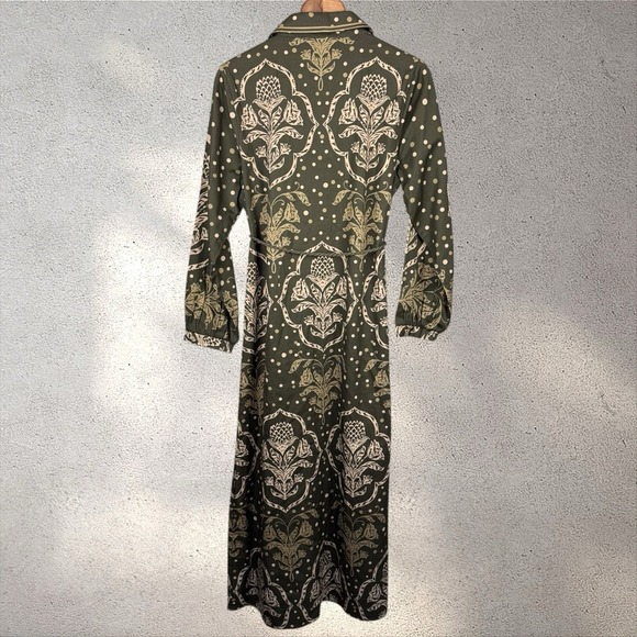 NWT Anna Cate Hunter Fleur Riley Caftan Maxi Dress Sz L Tuckernuck - Picture 8 of 9